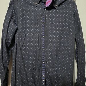 Robert Graham Purple and Black Shirt